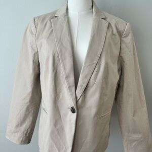 Ann Taylor Light Tan Blazer